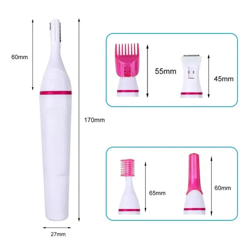 5-in-1 Women's Hair Removal & Grooming Kit – Epilator, Trimmer & Shaver