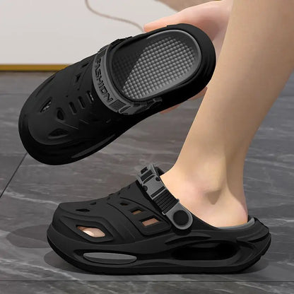 Arch Support Clog Slippers – Anti-Slip Thick Sole Sandals