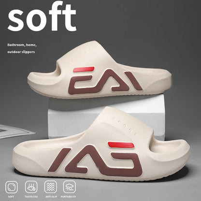 Thick Sole EVA Slippers for Men – Soft Air Cushion Sandals