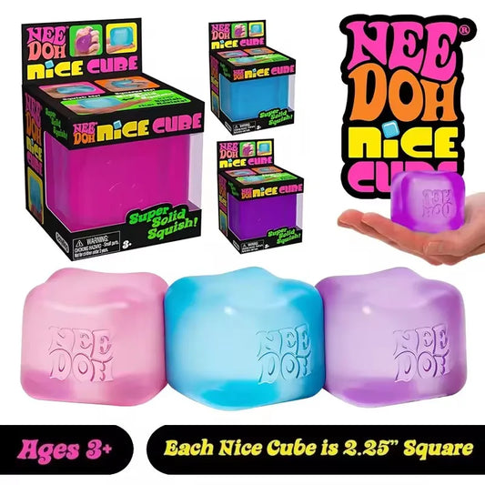 Sensory Stress Relief Cube Toy – Schylling Needoh Nice Cube