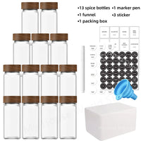 13pcs 4ozl jars set