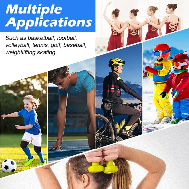 Knee Pads with EVA Padding – Patella Support for Dance, Volleyball & Yoga