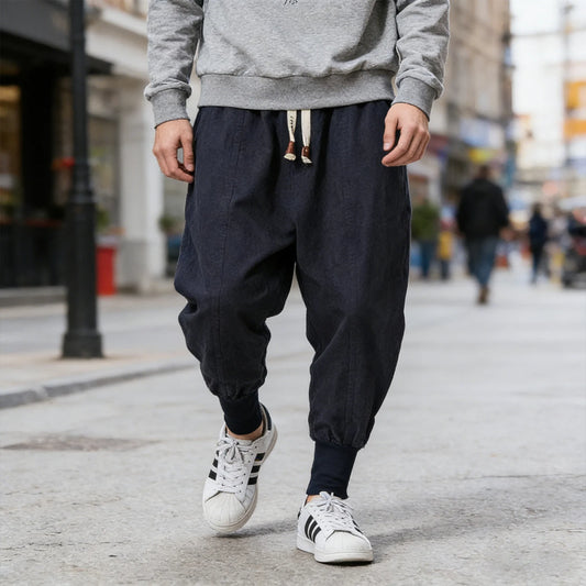 Men's Cotton Jogger Sweatpants – Straight Leg