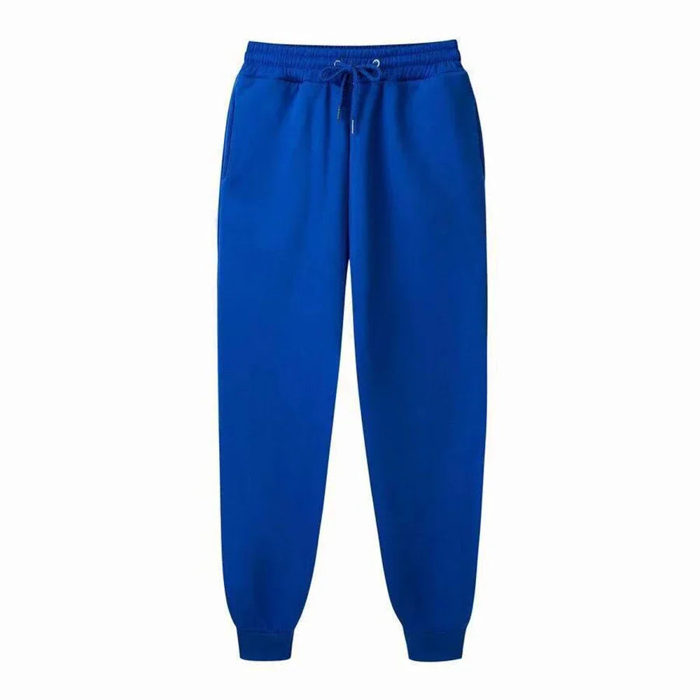 Men's Fleece Jogger Sweatpants – Casual Running Trousers