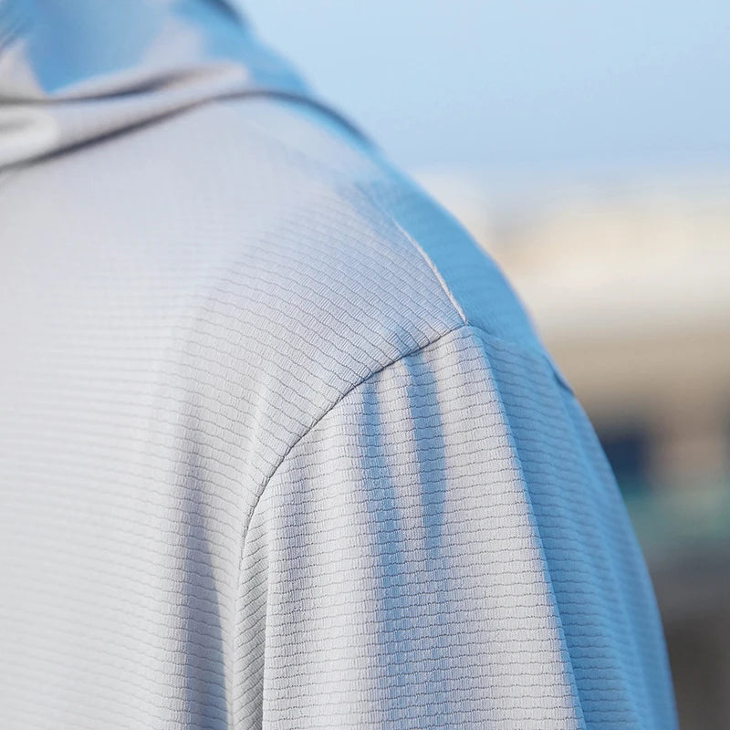 UPF 50+ Sun Protection Hoodie Jacket – Unisex Lightweight Outdoor