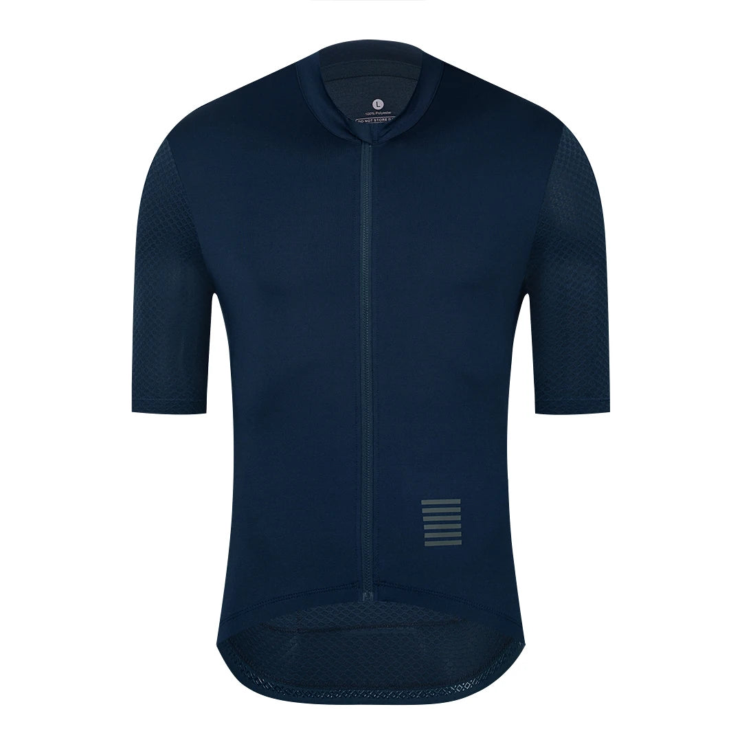 Men's Cycling Jersey Short Sleeve – Breathable Pro Road Bike Shirt