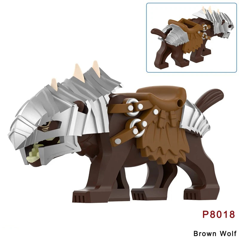 Animal Building Block Mini Figures – MOC Zoo & Farm Creatures Set for Kids