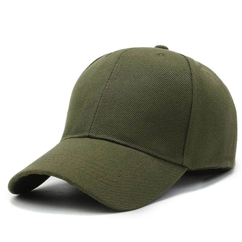 Camo Print Baseball Cap – Unisex Adjustable Snapback Dad Hat
