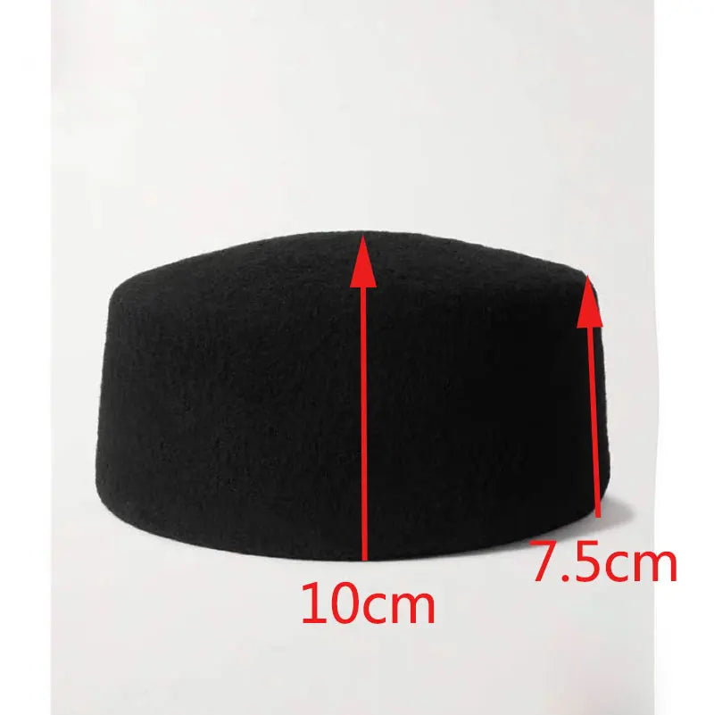 Women's Wool Felt Beret Hat – Dome, Pillbox & Fascinator Styles