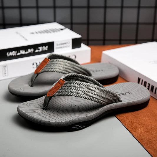 Men's Flip Flops Breathable Casual Slip-On Sandals