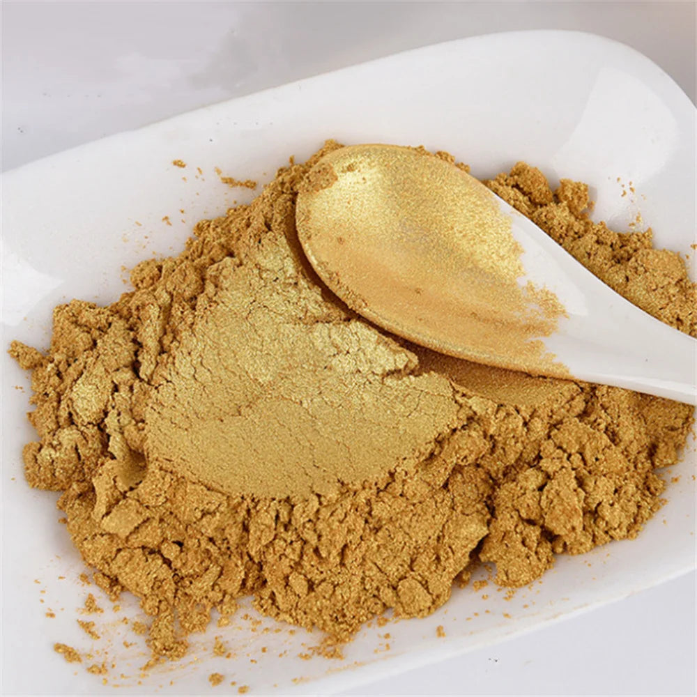 Edible Glitter Powder – Gold & Silver Shimmer Dust for Cake, Macaron & Pastry Decorating