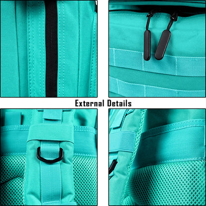 45L Tactical Backpack – Waterproof MOLLE Gym & Hiking Bag