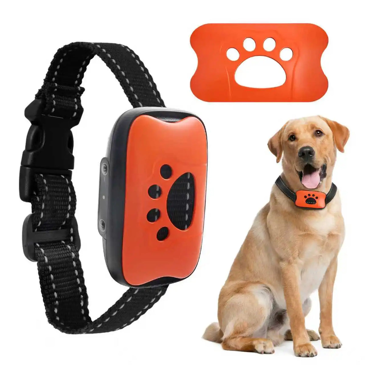 Ultrasonic Anti-Bark Dog Collar – USB Rechargeable Training Device