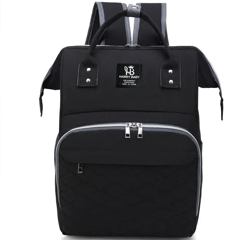 Large Capacity Diaper Bag Backpack with Changing Mat & Stroller Straps