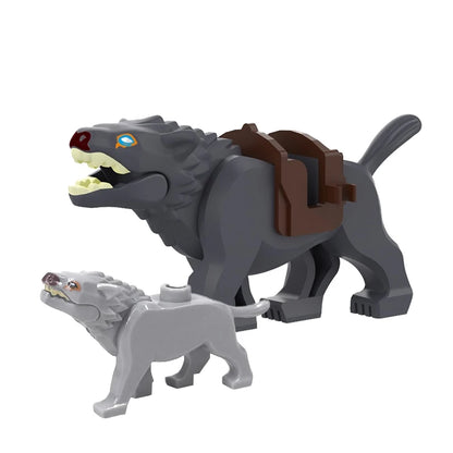 Animal Building Block Mini Figures – MOC Zoo & Farm Creatures Set for Kids