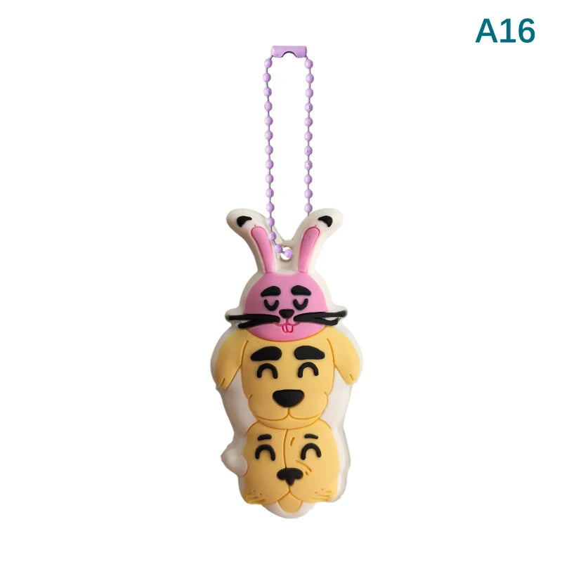 Ampoule Bottle Opener Keychain – Cute Nurse & Doctor Character, Syringe Vial Cutter