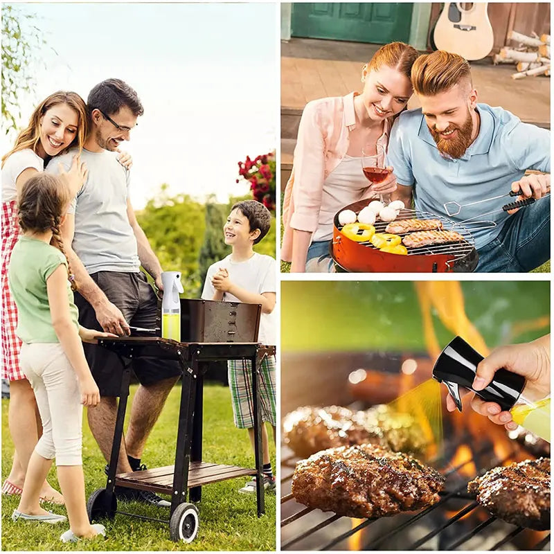 Oil Spray Bottle for Cooking, BBQ & Baking – Multiple Sizes