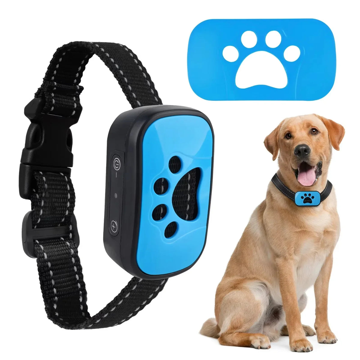 Ultrasonic Anti-Bark Dog Collar – USB Rechargeable Training Device