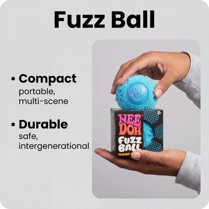 Nee Doh Fuzz Ball Stress Relief Squeeze Toy