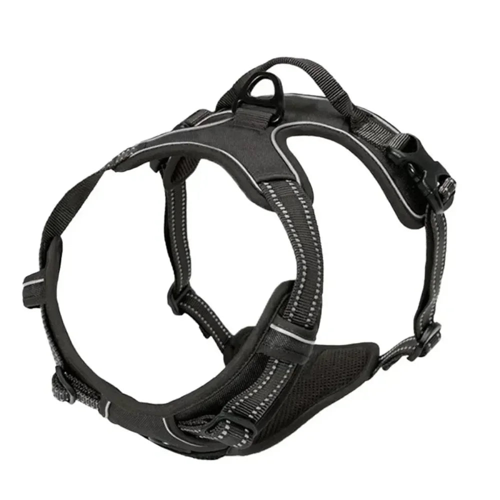 Reflective No-Pull Dog Harness – Adjustable Breathable Vest
