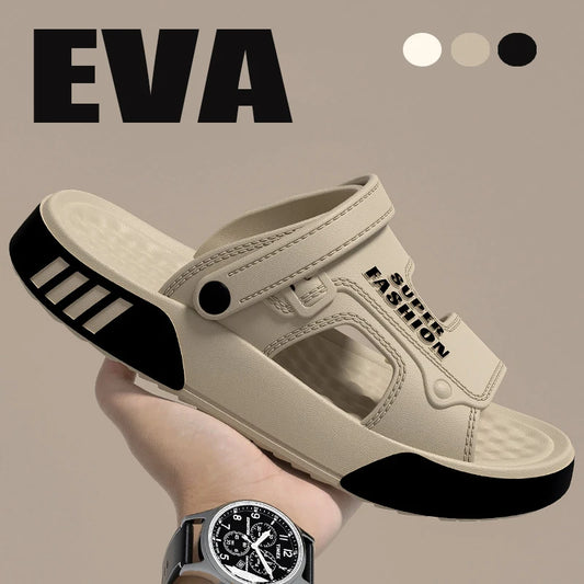 Men's Platform Slide Sandals – Lightweight EVA Non-Slip