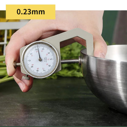 304 Stainless Steel Frying Pan – Uncoated Skillet for Gas & Induction