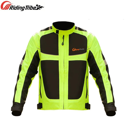 Motorcycle Riding Jacket – Breathable Hi-Vis Reflective Coat