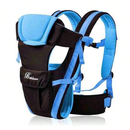 4-in-1 Ergonomic Baby Carrier – Infant Backpack Sling with Padded Support