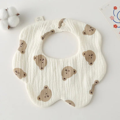 Baby Bibs & Burp Cloths Soft Cotton Drool Bandana for Newborns