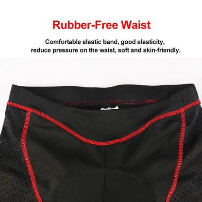5D Gel Pad Men's Cycling Underwear Shorts – Breathable Bike Underpants