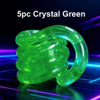 5pc crystal green