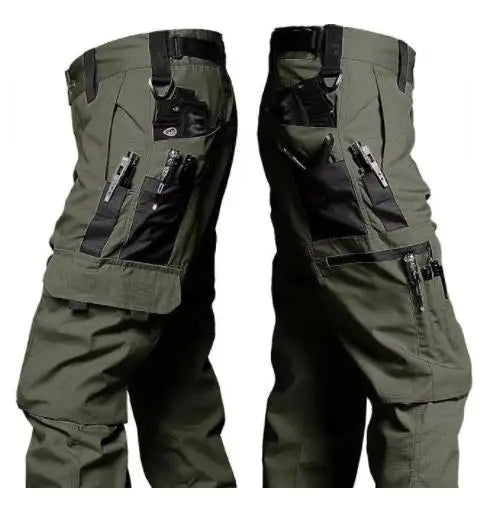 Men's Tactical Cargo Pants – Multi-Pocket Outdoor Work Trousers