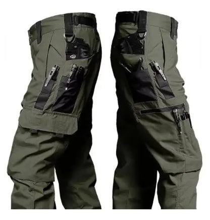 Men's Tactical Cargo Pants – Multi-Pocket Outdoor Work Trousers