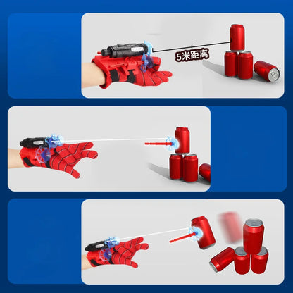 Spider-Man Web Shooter Glove Launcher Toy – Superhero Cosplay Set