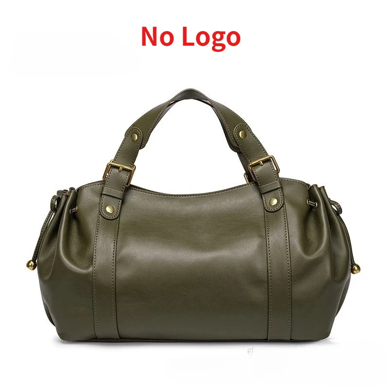 Boston Bag for Women – Elegant PU Leather Shoulder Handbag