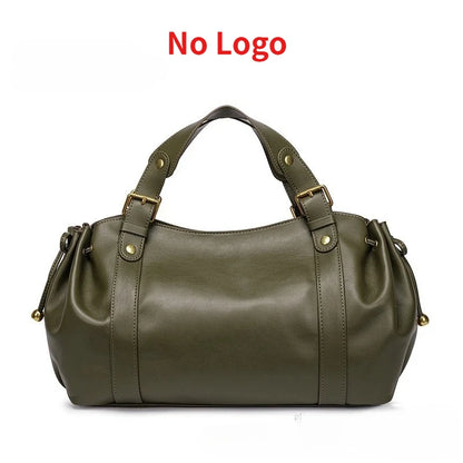 Boston Bag for Women – Elegant PU Leather Shoulder Handbag