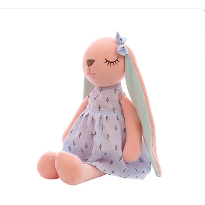 Cute Bunny Plush Doll – 35cm Soft Stuffed Rabbit Toy