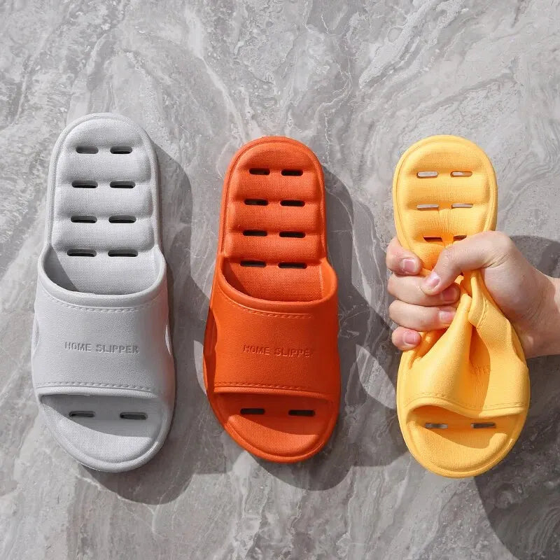 Non-Slip Shower Slippers – Unisex EVA with Drainage Holes