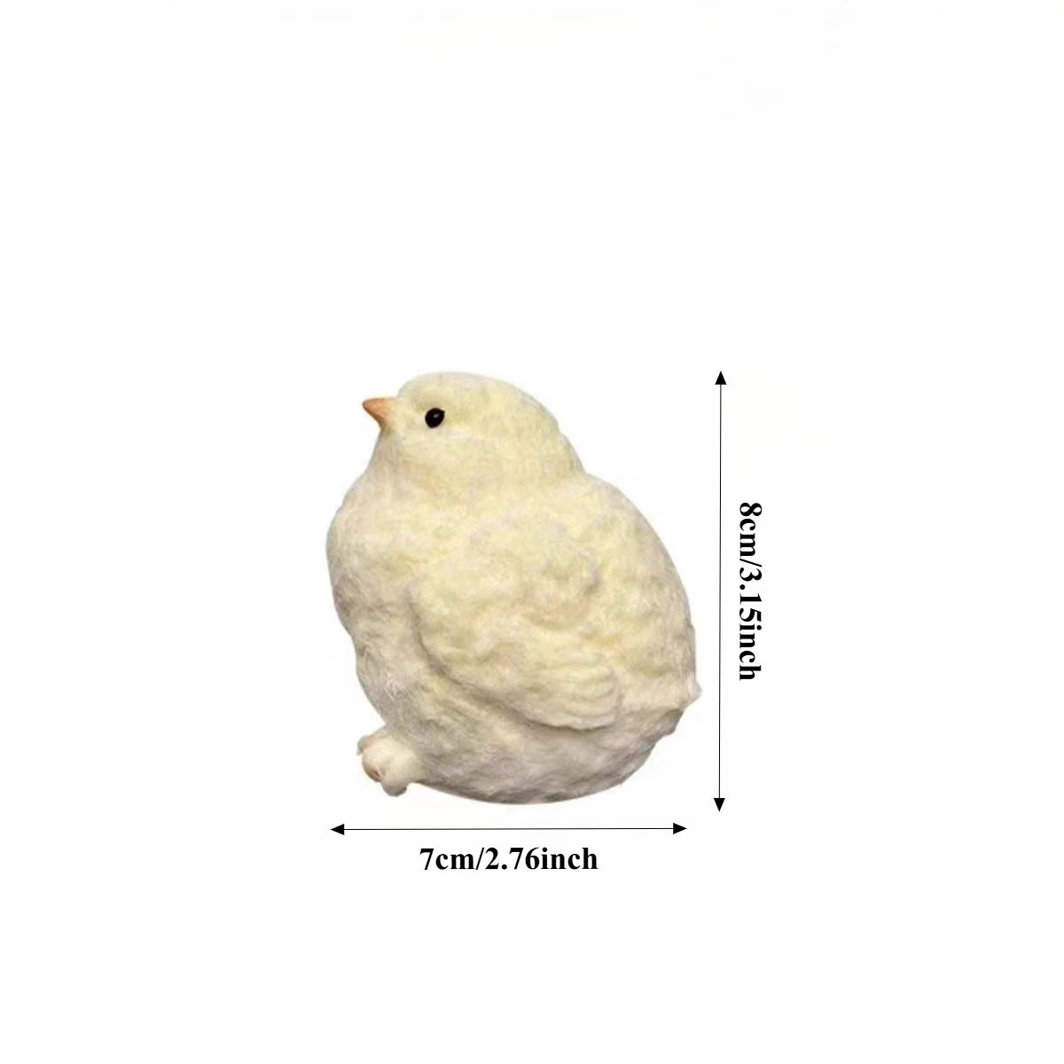 Fluffy Chick Squishy Toy – Soft Stress Relief Fidget