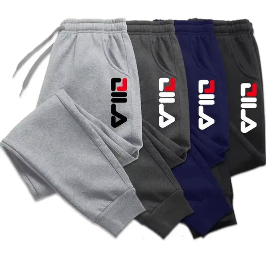 Men's Fleece Jogger Sweatpants – Drawstring Casual Gym Pants