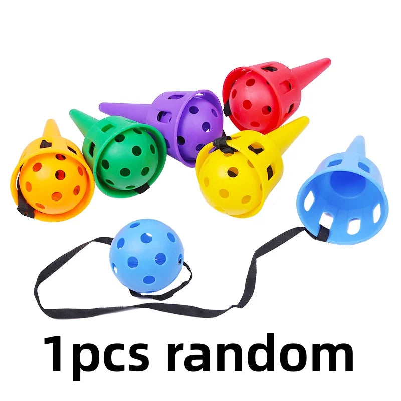 Ball and Cone Catch Game – Kids Outdoor Hand-Eye Coordination Toy