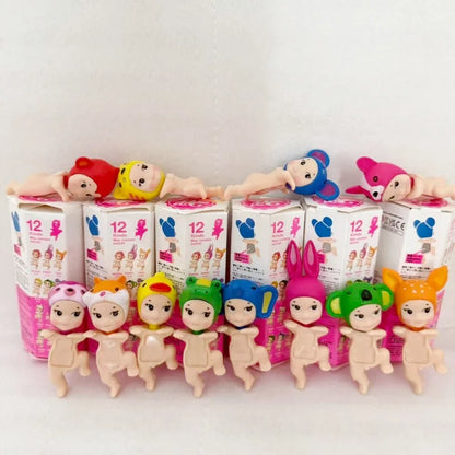 Blind Box Mini Figure – Animal & Angel Series Kawaii Collectible Toy