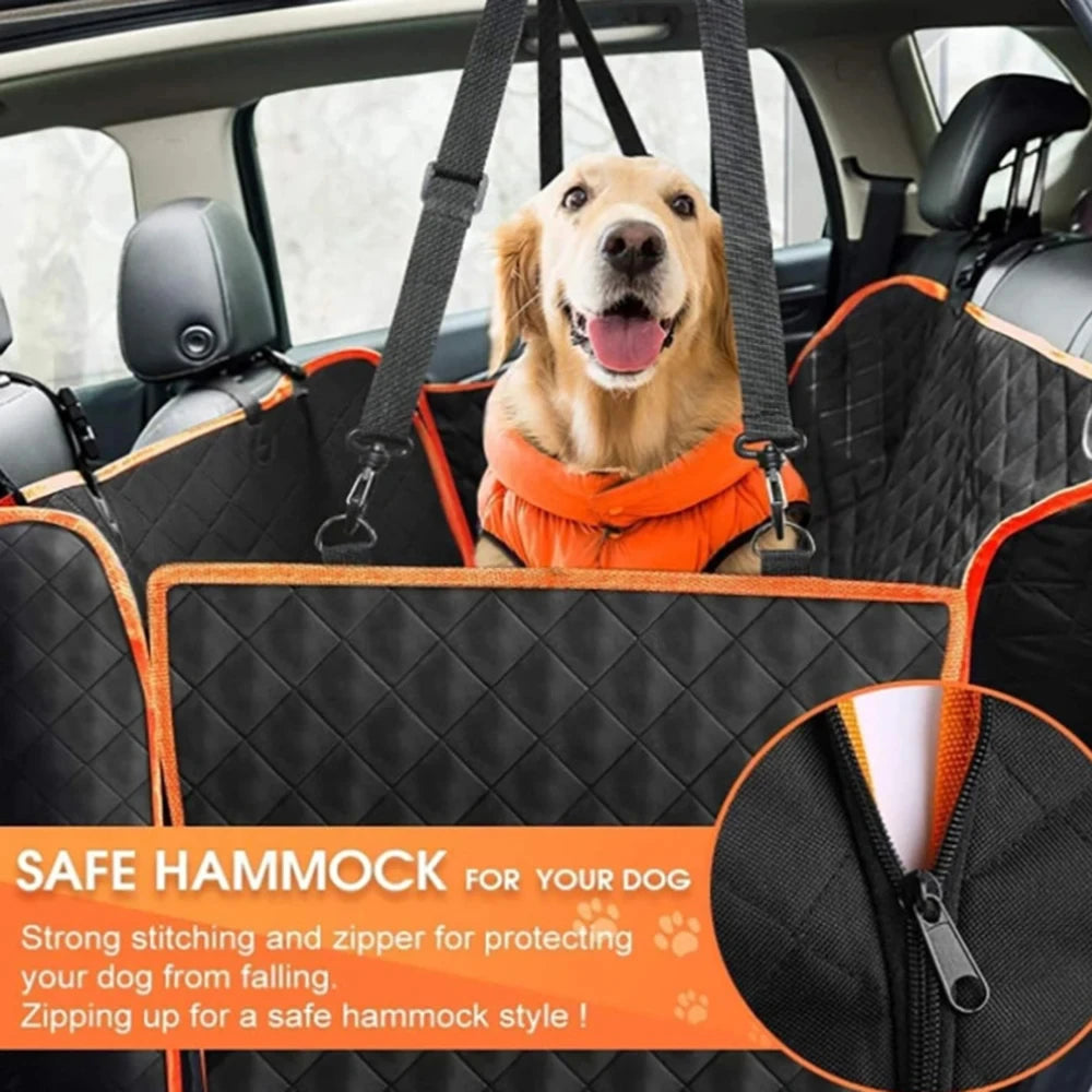 Dog Hammock Car Seat Cover – Waterproof & Scratch-Resistant