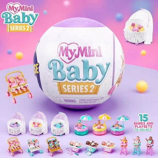 My Mini Baby Blind Box – ZURU 5 Surprise Collectible Toy Series 1 & 2