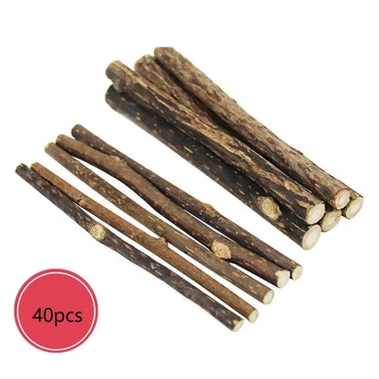 Cat Catnip Molar Sticks – Natural Polygonum Wood Chew Toy
