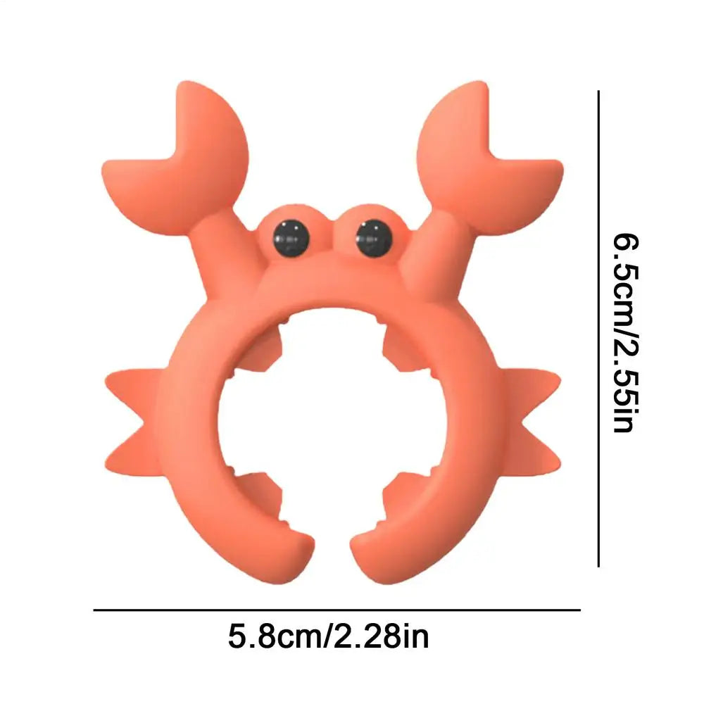 Crab Shaped Silicone Utensil Rest & Spoon Holder for Stove