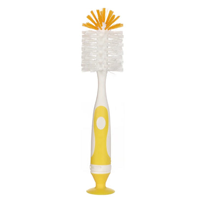 Baby Bottle Cleaning Brush Set – 2-in-1 Nylon with Suction Stand