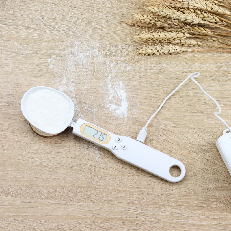 Digital Measuring Spoon Scale – Portable LCD Kitchen Tool