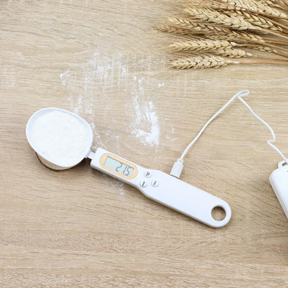 Digital Measuring Spoon Scale – Portable LCD Kitchen Tool
