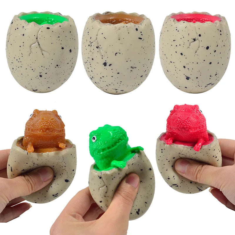 Dinosaur Egg Squishy Pop-Up Squeeze Stress Relief Toy